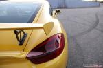 Porsche Cayman GT4 in Yellow by Impressive Wrap 2016 года
